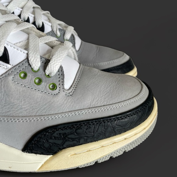 Nike Air Jordan 3 Retro Chlorophyll Men’s Size 10.5 136064-006 - Picture 2 of 8